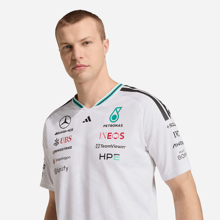 Áo Thun Nam Adidas Mercedes - Amg Petronas Formula 1 Team Driver - Trắng - Supersports Vietnam