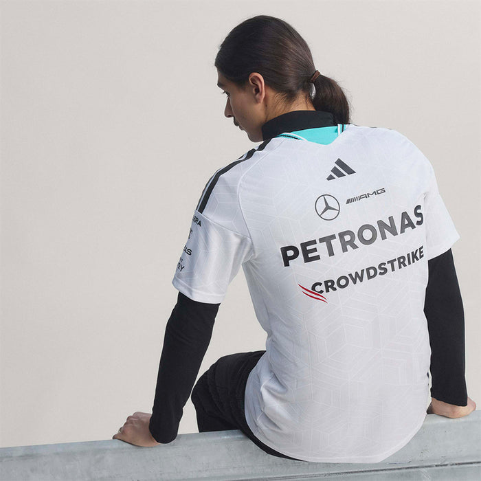 Áo Thun Nam Adidas Mercedes - Amg Petronas Formula 1 Team Driver - Trắng - Supersports Vietnam