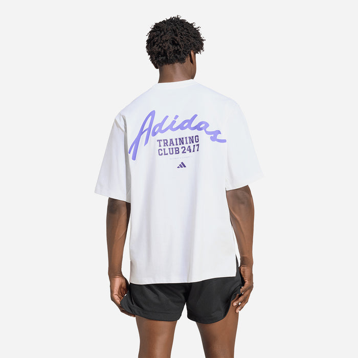 Áo Thun Nam Adidas Primelift Essentials Workout Graphics - Trắng - Supersports Vietnam