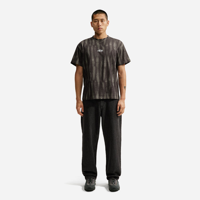 Áo Thun Nam Nike Sportswear Loose Mesh All-Over Print - Nâu - Supersports Vietnam