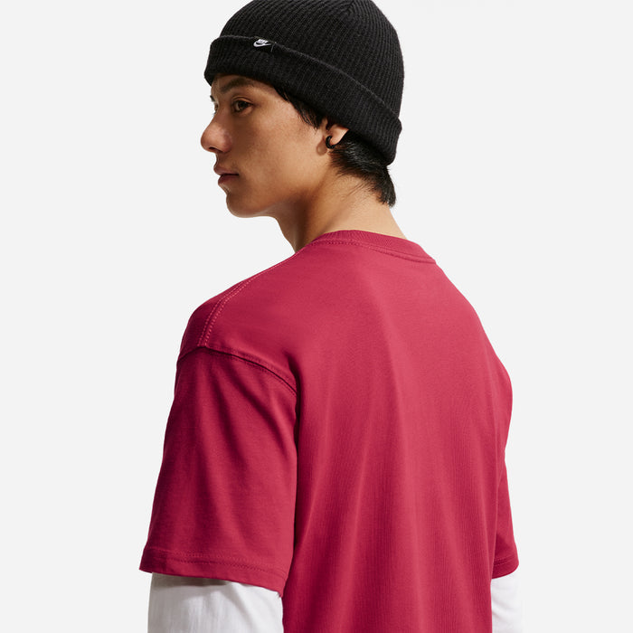 Áo Thun Nam Nike Sportswear Oval - Đỏ - Supersports Vietnam
