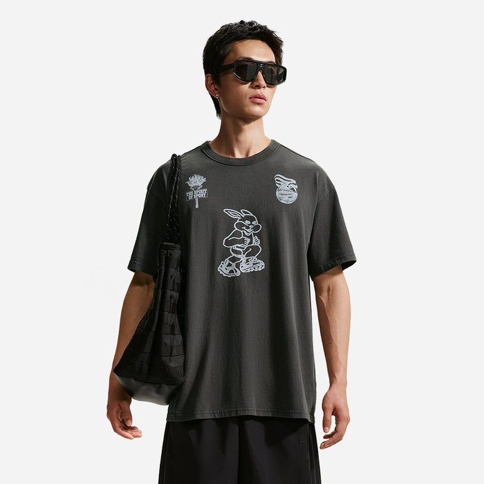 Áo Thun Nam Nike Sportswear Premium Essentials - Đen - Supersports Vietnam