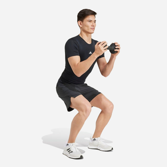 Áo Thun Nam Adidas Techfit Compression Training - Đen - Supersports Vietnam