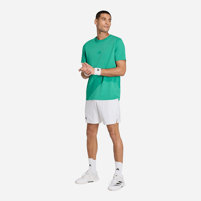 Áo Thun Nam Adidas Tennis - Xanh Lá - Supersports Vietnam