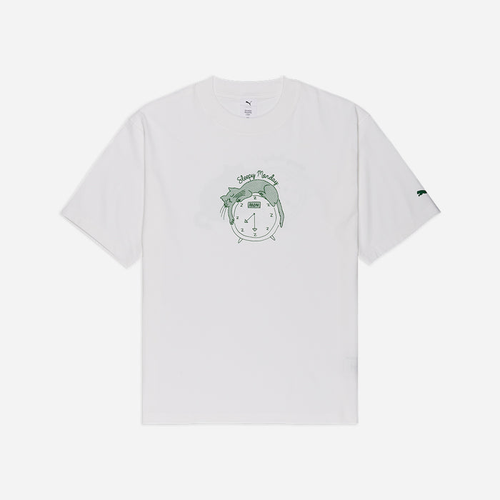 Áo Thun Unisex Puma X Monday Sleeping Club Graphic - Trắng - Supersports Vietnam