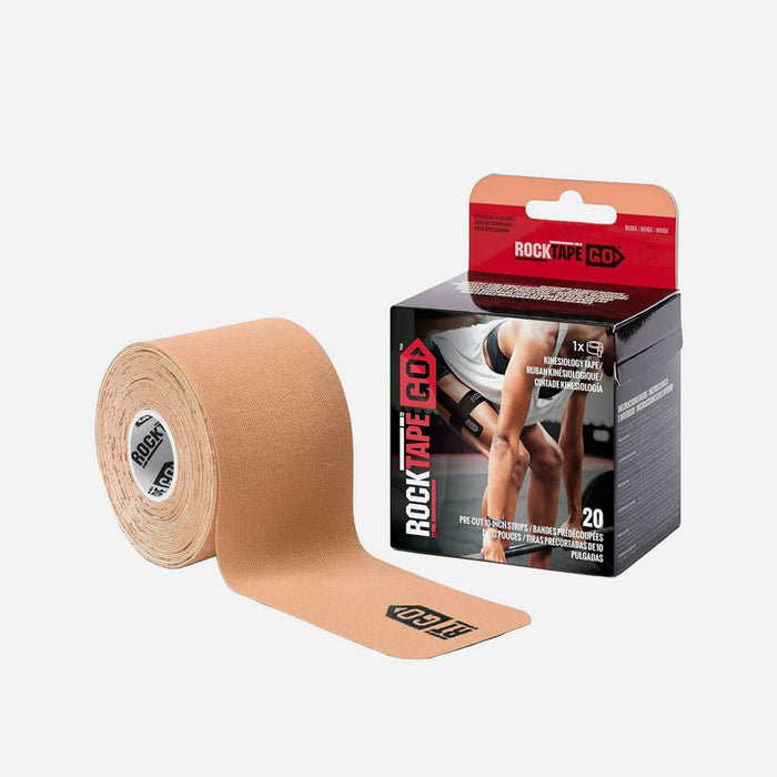 Băng Dán Cơ Thể Thao RockTape Std Pre-Cut Tape - Beige - Supersports Vietnam