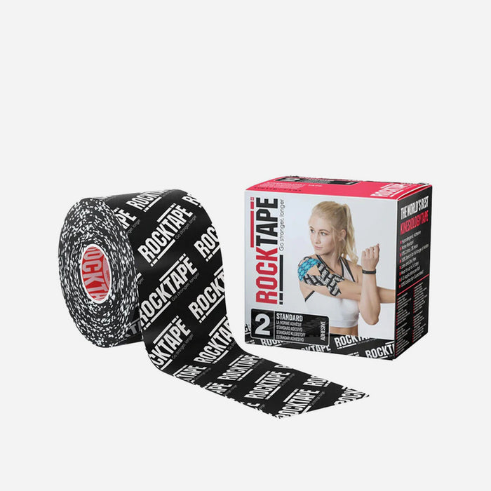 Băng Dán Cơ Thể Thao RockTape Std Tape 5Cm X 5M - Logo Black - Supersports Vietnam