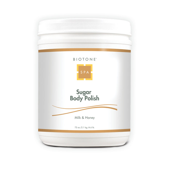 BIOTONE® Sugar Body Polish, Milk & Honey, 73 oz