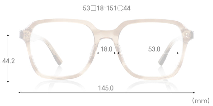 Dimensions Front