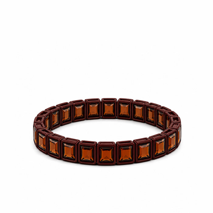 BR-RS-1002 Brown Rhinestone Bracelet