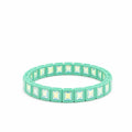 BR-RS-1002 Mint Rhinestone Bracelet