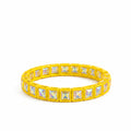 BR-RS-1002 Yellow Rhinestone Bracelet