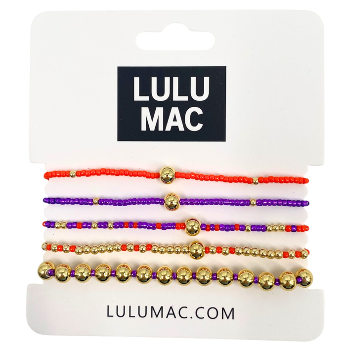 BR-TM-1001 Purple and Orange