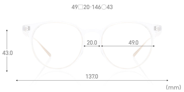 Dimensions Front