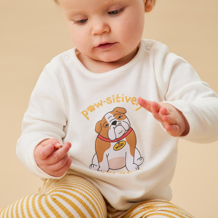 Bulldog Long Sleeve Tee