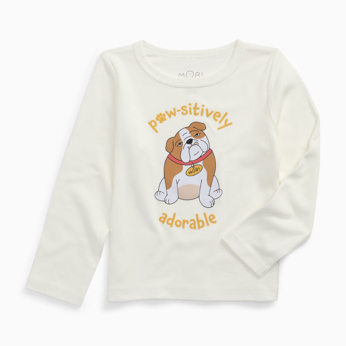Bulldog Long Sleeve Tee