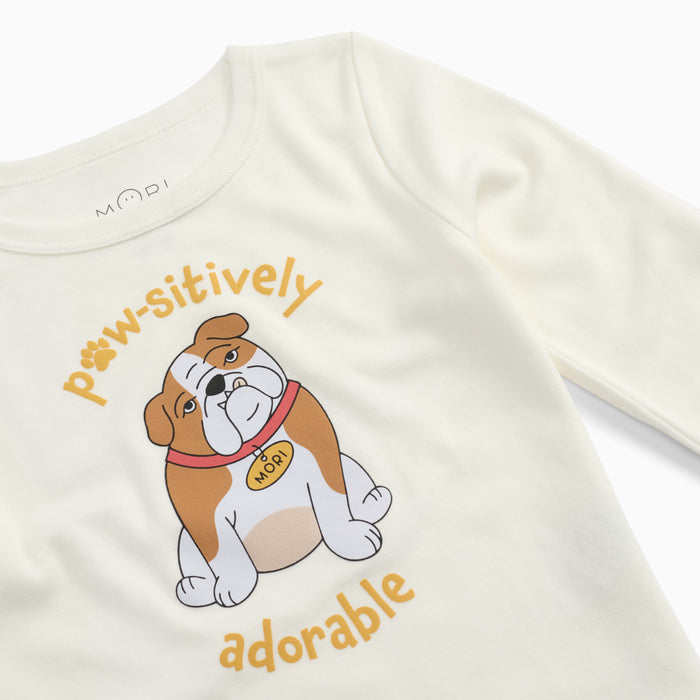 Bulldog Long Sleeve Tee