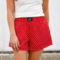 BXMPD- RED MINI POLKA DOT BOXER