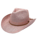 CBC-03 Cowgirl Hat with Glitter Rose