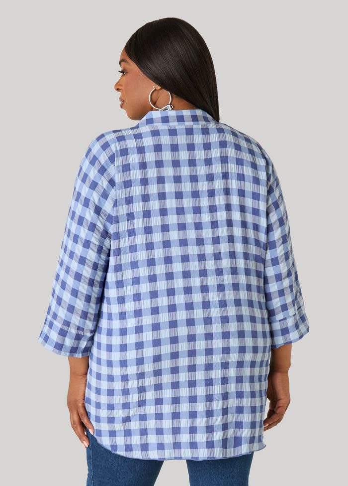 Checked Hi Low Shirt