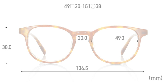 Dimensions Front
