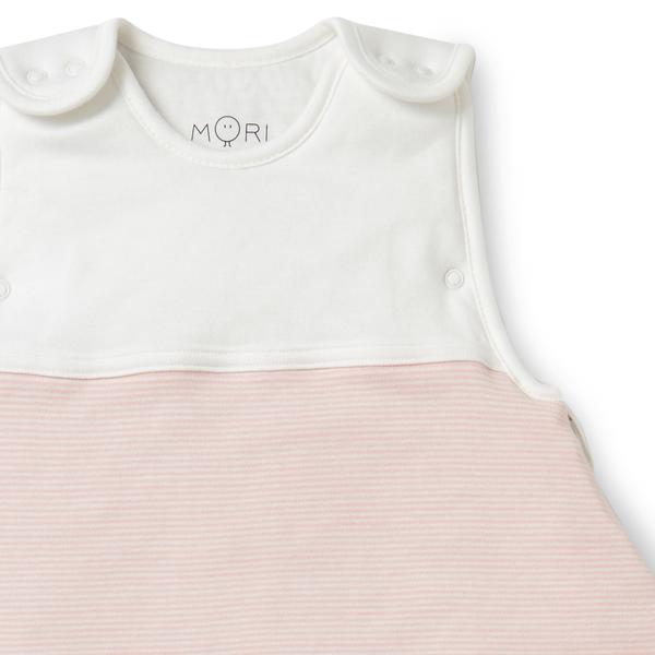 Clever Summer Sleep Sack 0.5 TOG - Blush Stripe