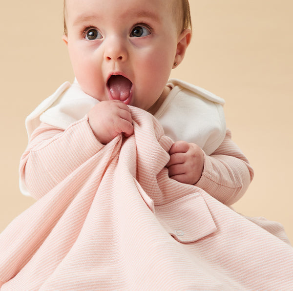 Clever Winter Sleep Sack 2.5 TOG - Blush Stripe