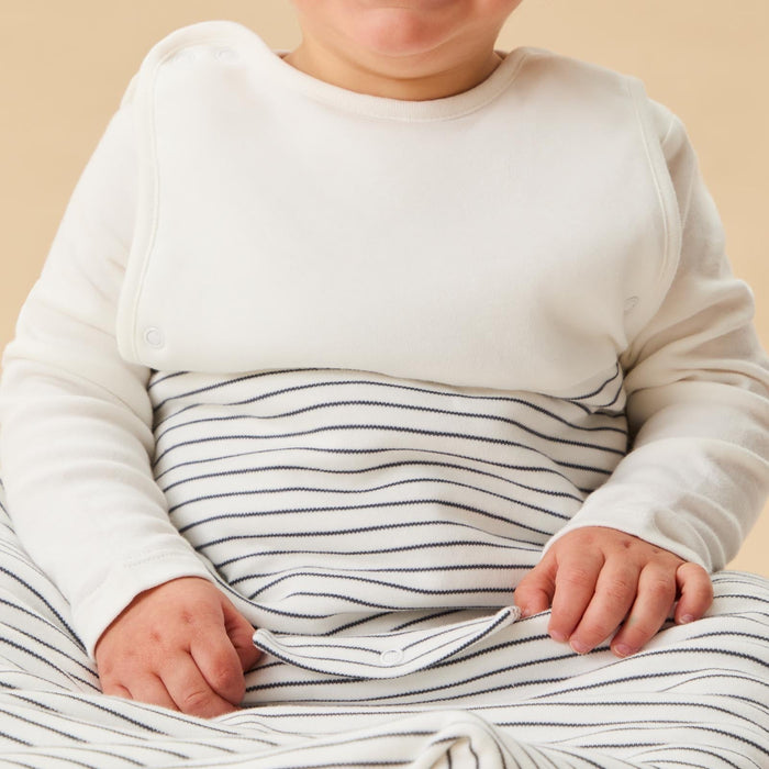 Clever Winter Sleep Sack 2.5 TOG - Grey Stripe