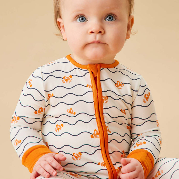 Clown Fish Clever Zip Snug Fit Pajamas