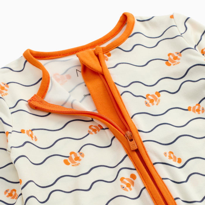 Clown Fish Clever Zip Snug Fit Pajamas