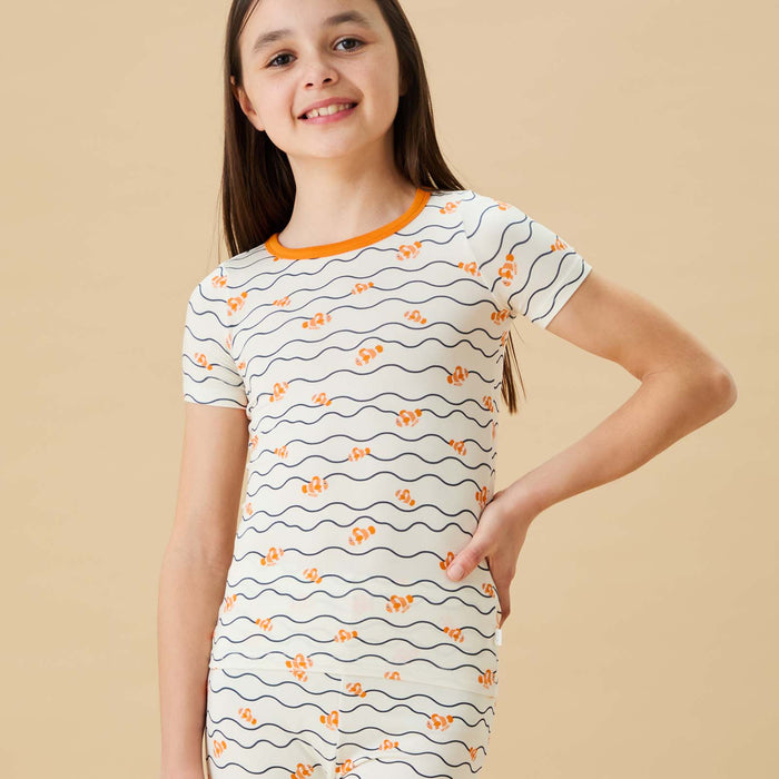 Clown Fish Short Sleeve Pajama Set