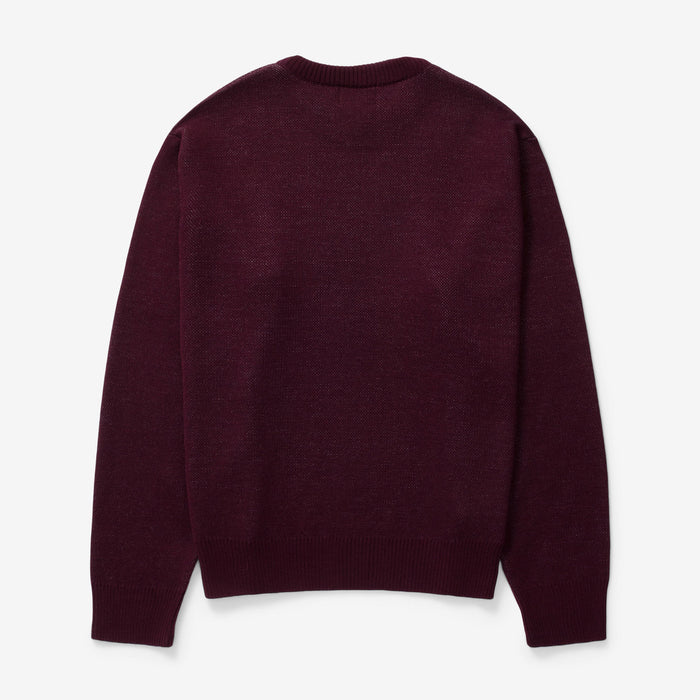Collegiate Logo Knit Crewneck | SNS-3723-0200