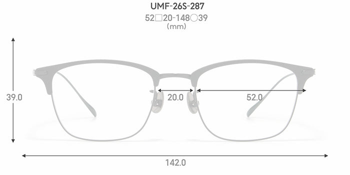 Dimensions Front