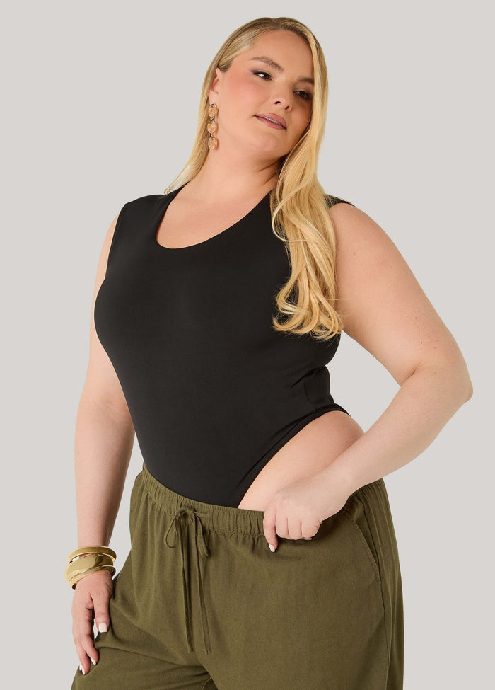 Crewneck Knit Bodysuit