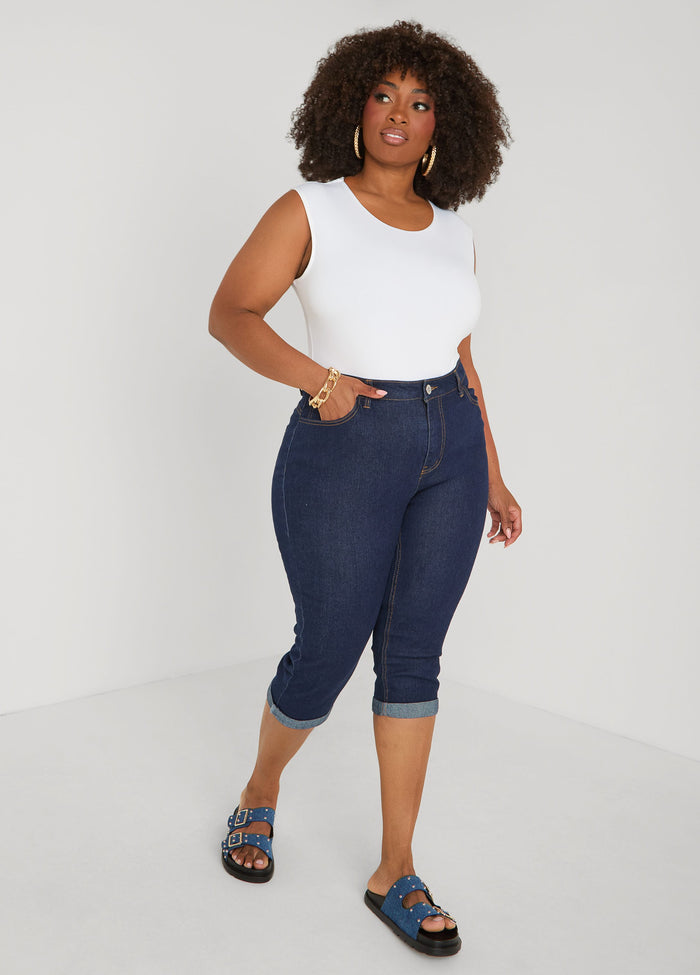 Crewneck Knit Bodysuit