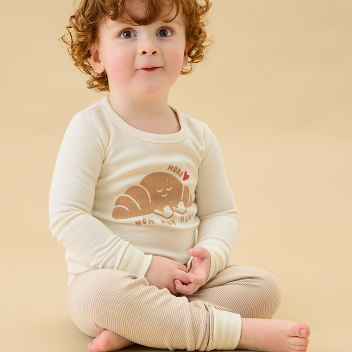 Croissant Time Pajama Set