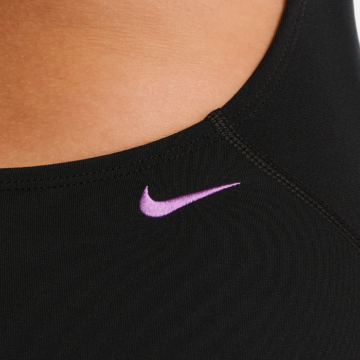Đồ Bơi Một Mảnh Nữ Nike Swim Asia SMU - Racerback Low Leg - Đen - Supersports Vietnam