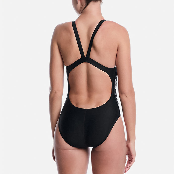Đồ Bơi Một Mảnh Nữ Nike Swim Fastback - Đen - Supersports Vietnam