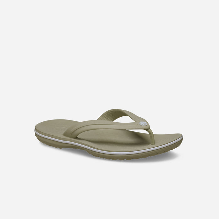 Dép Xỏ Ngón Unisex Crocs Crocband - Nâu - Supersports Vietnam