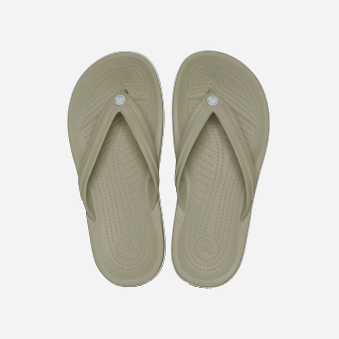 Dép Xỏ Ngón Unisex Crocs Crocband - Nâu - Supersports Vietnam