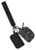DP-8162 Black Camo/Black Lulu Mac Double Pouch Wristlets