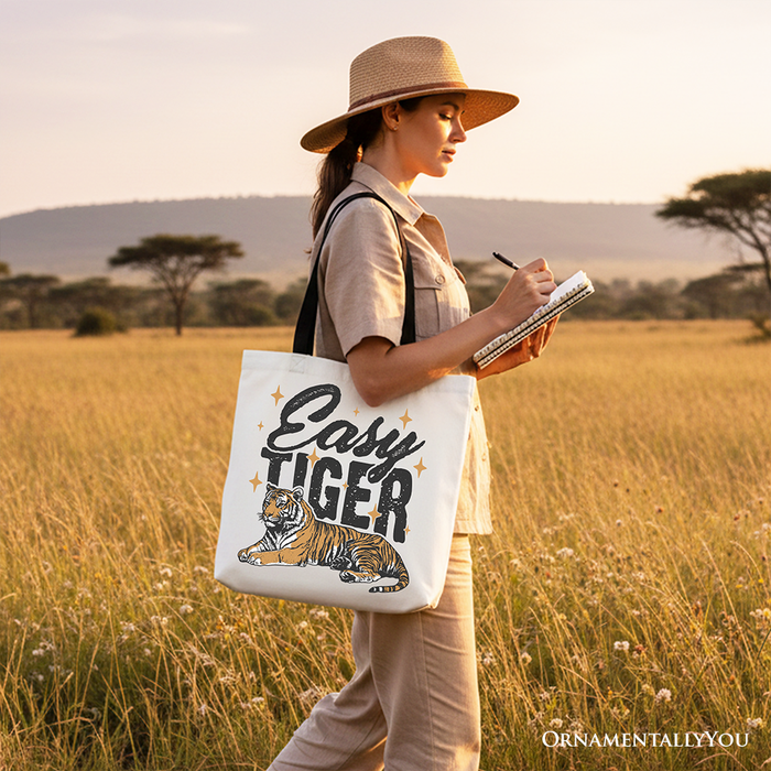 Easy Tiger Canvas Tote Bag