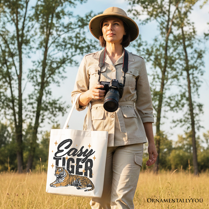 Easy Tiger Canvas Tote Bag