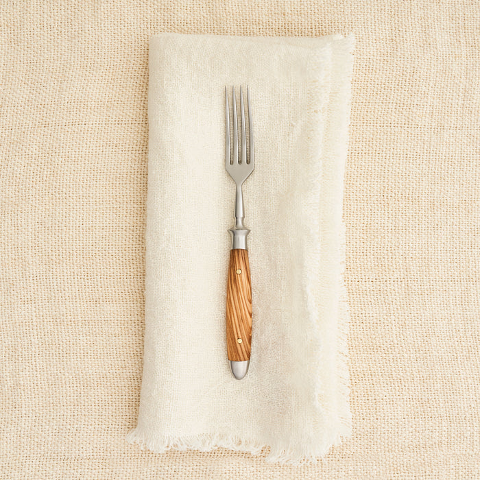 Eichenlaub Old German Flatware in Olive Wood