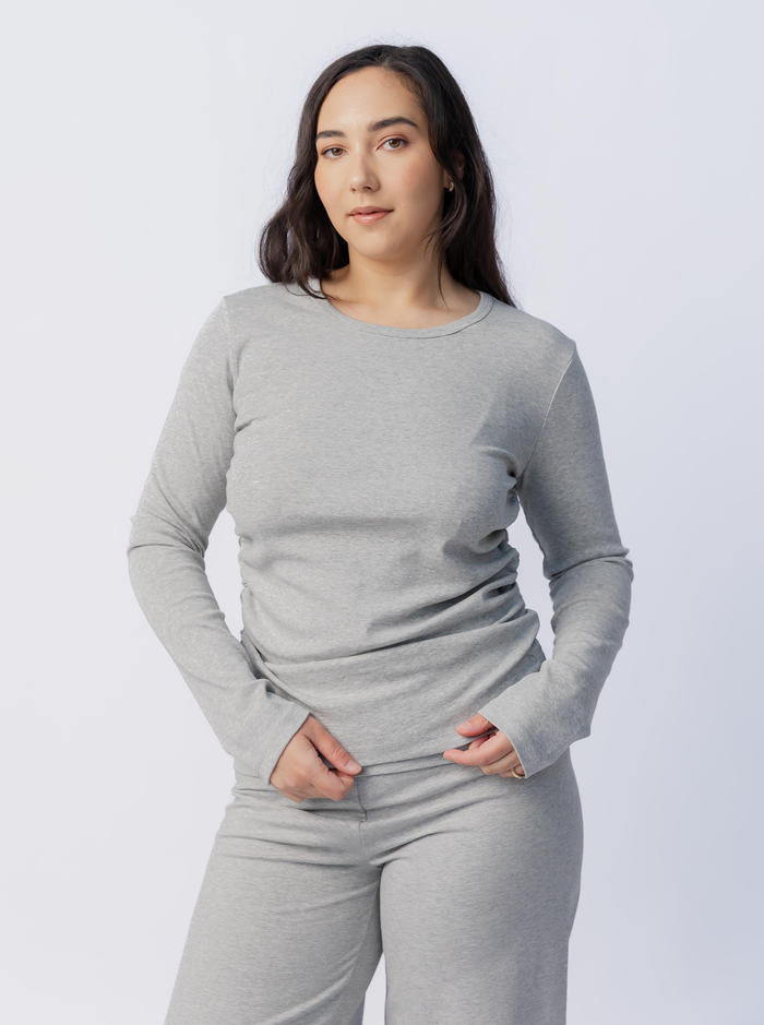 Everyday Ruched Longsleeve