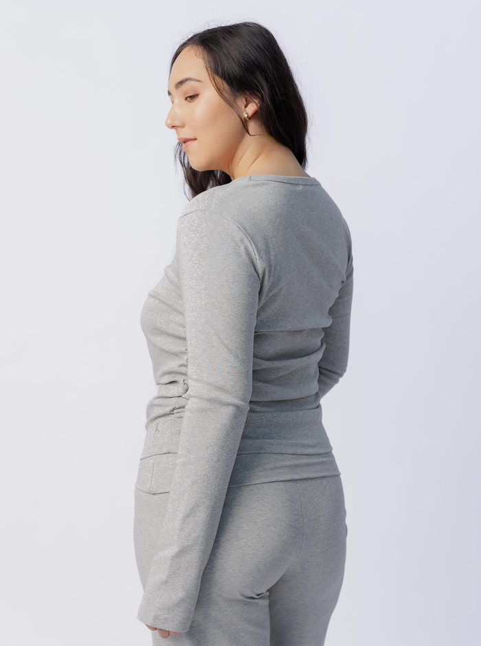 Everyday Ruched Longsleeve