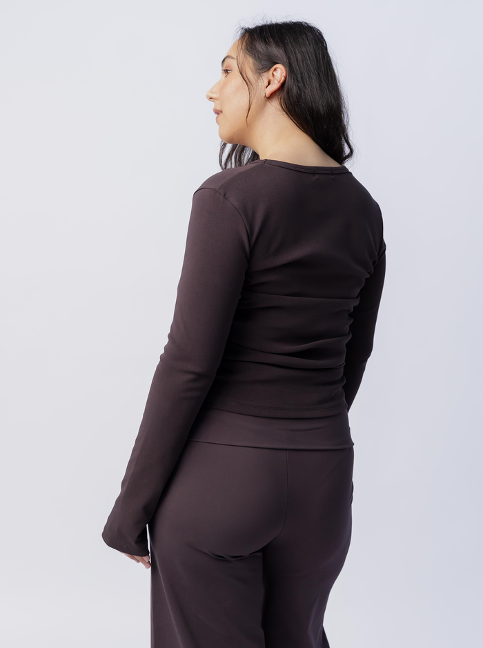 Everyday Ruched Longsleeve