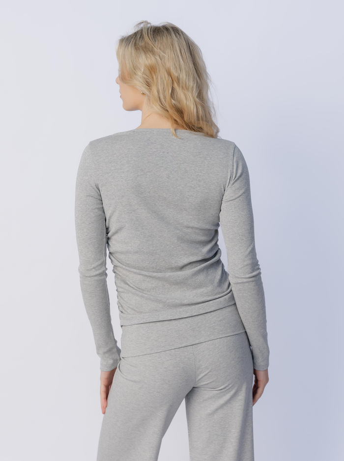 Everyday Ruched Longsleeve
