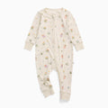 Fairy Garden Ribbed Clever Zip Snug Fit Pajamas