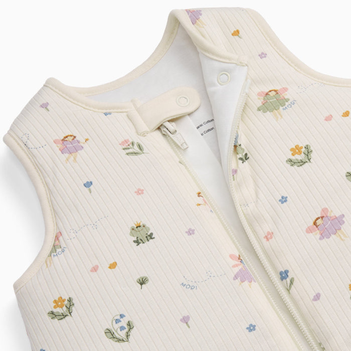 Fairy Garden Ribbed Front Opening Sleep Sack 2.5 TOG